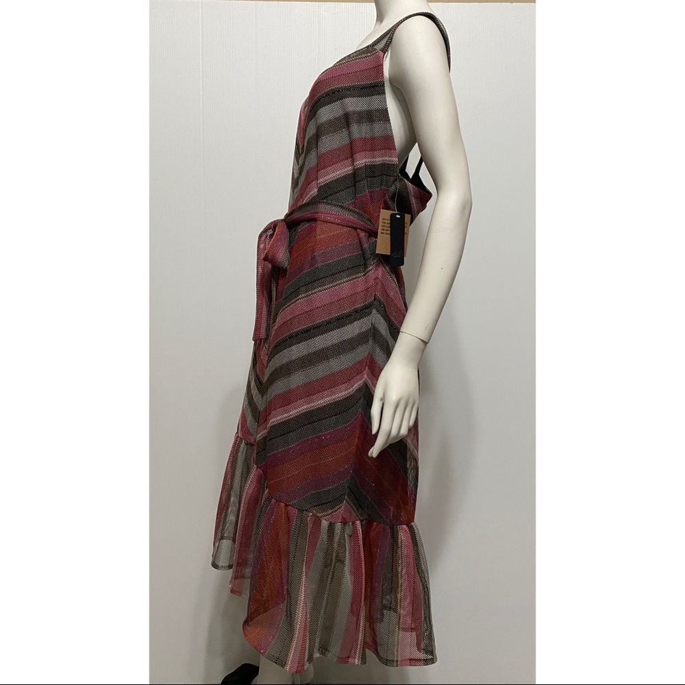 RACHEL Rachel Roy Striped Plus Size Dress - Picture 6 of 13